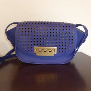 Authentic Zac Posen Mini Eartha Cobalt Crossbody